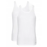 Ανδρική Φανέλα Τιράντα 2PACK- Διπλό Πακέτο Sloggi GO ABC 2.0 H Tank Top 10217768-0003 ΛΕΥΚΟ