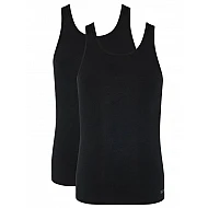 Ανδρική Φανέλα Τιράντα 2PACK- Διπλό Πακέτο Sloggi GO ABC 2.0 H Tank Top 10217768-0004 Μαύρο 
