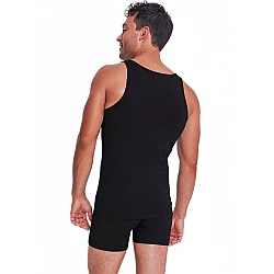 Ανδρική Φανέλα Τιράντα 2PACK- Διπλό Πακέτο Sloggi GO ABC 2.0 H Tank Top 10217768-0004 Μαύρο 