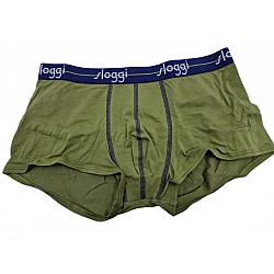 Ανδρικό εσώρουχό μπόξερ Boxer 2PACK Sloggi Start Hipster C2P 10206968 M029 XAKI-ΓΚΡΙ