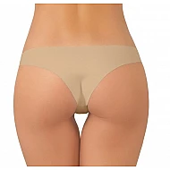 JADEA BRAZIL 8001 Γυναικείο εσώρουχο χωρίς ραφές LASER CUT μπεζ
