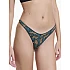 Γυναικείο Εσώρουχο 2Pack Bamboo THONG WALK W2013-71 ΠΡΑΣΙΝΟ ΕΜΠΡΙΜΕ