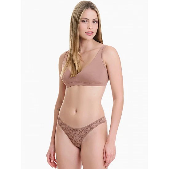 Γυναικείο Εσώρουχο Slip Rio Bamboo 2 PACK WALK W2018-38 ΚΑΦΕ ΜΑΥΡΟ