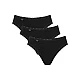 Γυναικείο Εσώρουχο Βαμβακερό Tai 3PACK Sloggi 24/7 Cotton Lace 10167199-0004 ΜΑΥΡΟ