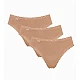 Γυναικείο Εσώρουχο Βαμβακερό Tai 3PACK Sloggi 24/7 Cotton Lace 10167199-6239 ΜΠΕΖ