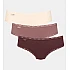 Γυναικείo εσώρουχo 3PACK Hipster Sloggi Weekend 10198007-M003 Μπεζ-Μπορντό-Καφέ