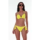 Γυναικείο μαγιό Μονόχρωμο Τριγωνάκι Bikini top push up Bluepoint 24066089-08 B Cup ΚΙΤΡΙΝΟ