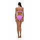 Γυναικείο μαγιό Bikini Top Strapless Μπανέλα Bluepoint 25066093D-11  D Cup ΜΩΒ