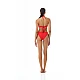 Γυναικείο μαγιό Strapless BLUEPOINT 23066096-07 CUP B KOKKINO