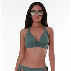 Γυναικείο Μαγιό Ενίσχυση Push up bikini top Bluepoint 24066094-15 ΧΑΚΙ