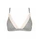 Σουτιέν Bralette Τρίγωνο Χωρίς Μπανέλα Βαμβακερό Soft Bra ECO Sloggi GO Ribbed Bralette 10213204-M033 ΓΚΡΙ