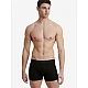 Ανδρικό εσώρουχο Boxer Bamboo Αόρατο Seamless HIPSTER Eco Friendly WALK W1771-02 ΜΑΥΡΟ