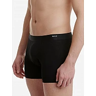 Ανδρικό εσώρουχο Boxer Bamboo Αόρατο Seamless HIPSTER Eco Friendly WALK W1771-02 ΜΑΥΡΟ