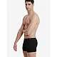 Ανδρικό εσώρουχο Boxer Bamboo Αόρατο Seamless HIPSTER Eco Friendly WALK W1771-02 ΜΑΥΡΟ