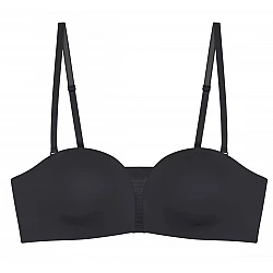 Σουτιέν Strapless Χωρίς Μπανέλα Αόρατο 4D Cups TRIUMPH Flex Smart DP EX 10214443-0004 Μαύρο