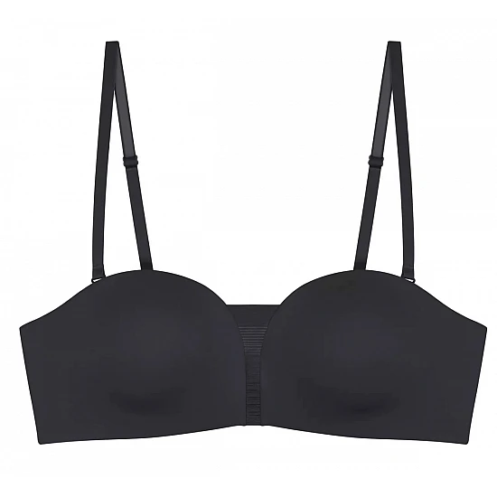 Σουτιέν Strapless Χωρίς Μπανέλα Αόρατο 4D Cups TRIUMPH Flex Smart DP EX 10214443-0004 Μαύρο