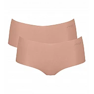 Γυναικείο Εσώρουχο Slip laser cut Sloggi Zero Modal 2.0 H Short 10214679-00ME 2PACK ΜΠΕΖ