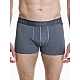 Ανδρικό Εσώρουχο Boxer Bamboo Εξωτερικό Λάστιχο 2Pack Walk W1776-0706 ΡΑΦ-ΑΝΘΡΑΚΙ
