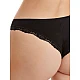 Γυναικείο Εσώρουχο Brazilian Slip Bamboo Δαντέλα 2 Pack WALK W2015-0202 ΜΑΥΡΟ
