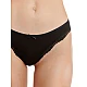 Γυναικείο Εσώρουχο Brazilian Slip Bamboo Δαντέλα 2 Pack WALK W2015-0202 ΜΑΥΡΟ