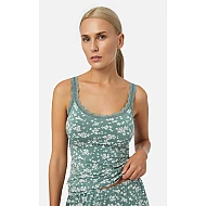 Γυναικείο Αμάνικο Φανελάκι Top Δαντέλα Fimelle Elegance TENCEL Modal Minerva 90-81841-218 KHAKI FLORAL