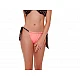 Γυναικείο Μαγιό Brazilian Bikini Bottom Slip  Σούρα Αυξομείωσης Διπλής Όψεως ANIMAL POWER BLUEPOINT 24065053-18 ΚΑΦΕ
