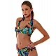 Γυναικείο Μαγιό Τρίγωνο Σταθερό Ενίσχυση bikini top SUMMER FEVER HALTER BLUEPOINT 24066081D-02 D Cup ΜΑΥΡΟ