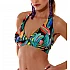 Γυναικείο Μαγιό Τρίγωνο Σταθερό Ενίσχυση bikini top SUMMER FEVER HALTER BLUEPOINT 24066081D-02 D Cup ΜΑΥΡΟ
