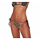 Γυναικείο Μαγιό Slip Bikini Bottom με κορδόνι στο Πλάι SANDY BEACH BRAZILIAN Bluepoint 24065021-19 ΜΠΕΖ ΔΕΡΝΑΤΙ