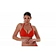 Γυναικείο Μαγιό Τρίγωνο Σταθερό Ενίσχυση bikini top SOLIDS HALTER BLUEPOINT 24066095D-07 D Cup ΚΟΚΚΙΝΟ