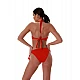 Γυναικείο Μαγιό Τρίγωνο Σταθερό Ενίσχυση bikini top SOLIDS HALTER BLUEPOINT 24066095D-07 D Cup ΚΟΚΚΙΝΟ