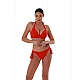 Γυναικείο Μαγιό Τρίγωνο Σταθερό Ενίσχυση bikini top SOLIDS HALTER BLUEPOINT 24066095D-07 D Cup ΚΟΚΚΙΝΟ