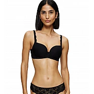 Σουτιέν TRIUMPH Μπανέλα Ενίσχυση CUP C-D Amourette WP 10214770 - 0004 ΜΑΥΡΟ