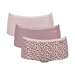 Γυναικείo εσώρουχo 3PACK sloggi GO Crush H Short C3P 10219653 -V001 - MULTIPLE COLOURS 1