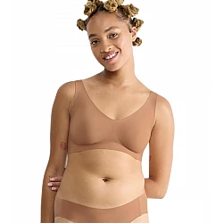 Σουτιέν Zero Feel Bralette Μπουστάκι Αόρατο Push Up Sloggi 10217728-00CM ΜΠΕΖ