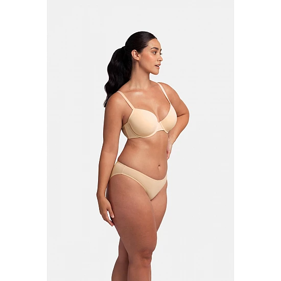 Σουτιέν Ενίσχυση Μπανέλα 2 PACK FLORIE-2PP LIGHT PADDED DEMI 3/4 CUP D Dorina FXTT0041LA088-2X0404 ΚΟΚΚΙΝΟ-ΜΠΕΖ