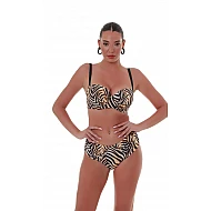 Γυναικείο Μαγιό Bikini Bottom Slip Φαρδύ πλαϊνό SPIRIT ANIMAL BLUEPOINT 25065039-19 ΜΠΕΖ ΔΕΡΜΑΤΙ