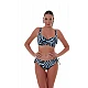 Γυναικείο Μαγιό  Χωρίς Ενίσχυση με Μπανέλα Bikini Top SAFARI CHIC Bluepoint 25066045E-25  E Cup ΣΙΕΛ