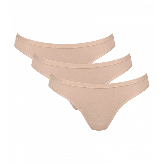 Γυναικεία slip 3 PACK 3 τεμαχίων Sloggi GO Daily Cotton Mini 10222320-00LZ ΜΠΕΖ