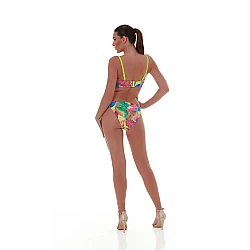 Γυναικείο μαγιό με πλαϊνό κορδόνι Bikini Bottom EXOTIC CHARM Bluepoint 25065150-16 ΛΑΧΑΝΙ