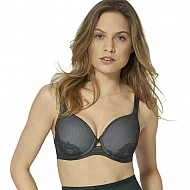 Σουτιέν Μπανέλα Φορμάρισμα TRIUMPH Wild Rose Sensation WP D-C-E Cup -10205990-0004 ΜΑΥΡΟ