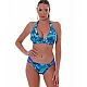 Γυναικείο Μαγιό Τρίγωνο Σταθερό Ενίσχυση bikini top BLUE LAGOON HALTER BLUEPOINT 25066069D-14 D Cup ΜΠΛΕ ΡΟΥΑ