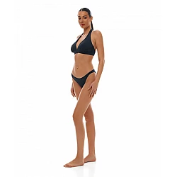 Γυναικείο Μαγιό Τρίγωνο Σταθερό bikini top SOLIDS BLUEPOINT 26066092D-02 D Cup ΜΑΥΡΟ