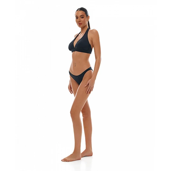 Γυναικείο Μαγιό Τρίγωνο Σταθερό bikini top SOLIDS BLUEPOINT 26066092D-02 D Cup ΜΑΥΡΟ