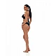 Γυναικείο Μαγιό Τρίγωνο Σταθερό bikini top SOLIDS BLUEPOINT 26066092D-02 D Cup ΜΑΥΡΟ