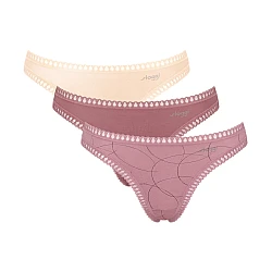 Γυναικείo εσώρουχo 3PACK sloggi GO Crush String C3P 10219704-V002-Σάπιο Μήλο