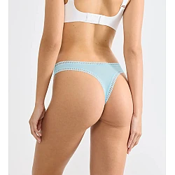 Γυναικείo εσώρουχo 3PACK sloggi GO Crush String C3P 10219704-M007 ΣΙΕΛ ΜΠΛΕ ΕΜΠΡΙΜΕ