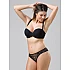 Γυναικείο Εσώρουχο Δαντέλα Slip LUNA Amelia 25142-02 ΜΑΥΡΟ