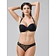Γυναικείο Εσώρουχο Δαντέλα Slip LUNA Amelia 25142-02 ΜΑΥΡΟ