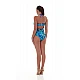 Γυναικείο ολόσωμο strapless μαγιό blue lagoon Bluepoint 25058070D-14 D Cup ΜΠΛΕ
